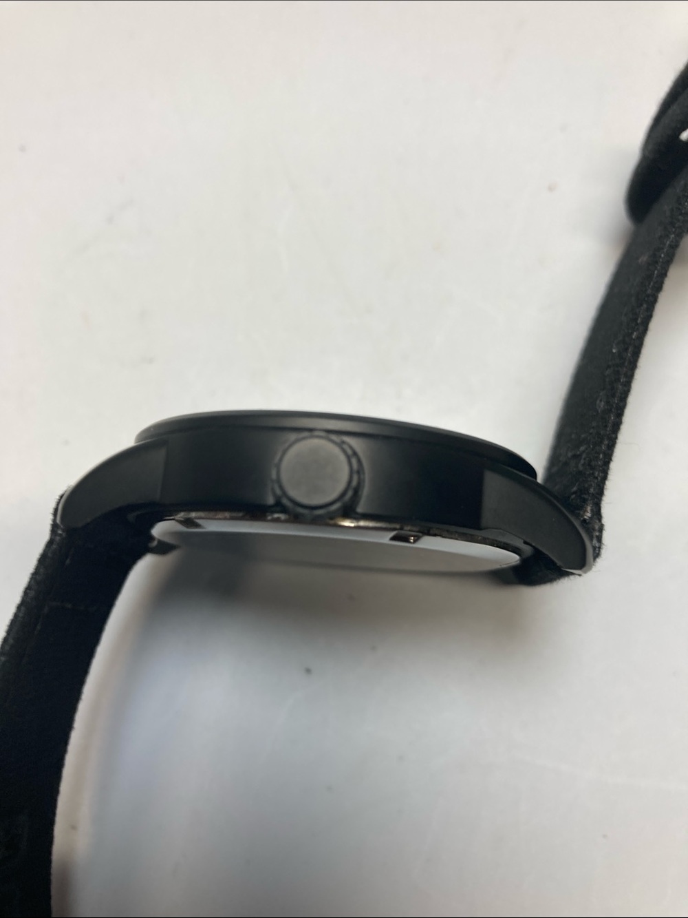 Citizen E101-S064783, eco drive, Blacked out Dial, Black Barton Canvas Strap - Picture 9 of 15
